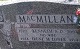 Kenneth AD MacMillan's headstone