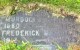 Murdock Daniel MacMillan, and son Frederick's headstone